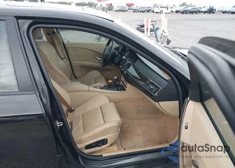 2004 BMW 530I из США, поврежденный, VIN WBANA73564B810811